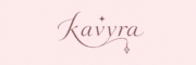 minimal kavyra logo with jewel flourish